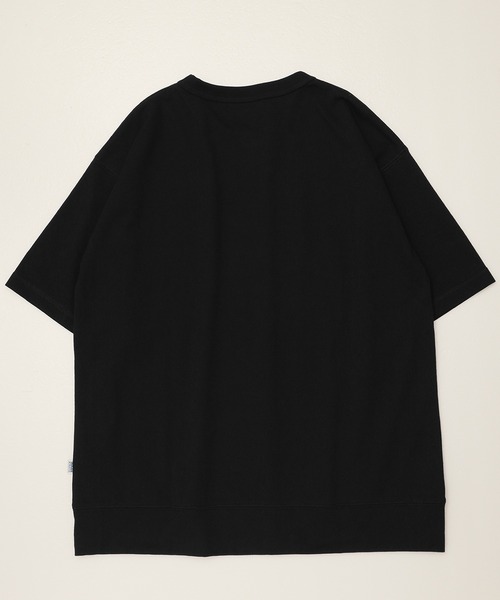 DISCUS ATHLETIC（ディスカス　アスレチック）の「【DISCUS ATHLETIC/ディスカス アスレチック】USA COTTON BLEND/コットンブレンド 無地/ワンポイント 半袖Tスウェット（Tシャツ/カットソー・レディース・オフホワイト/オートミール/ネイビー/ブラック/グレイッシュベージュ/ピンクベージュ・M/L/XL）」の9枚目の写真