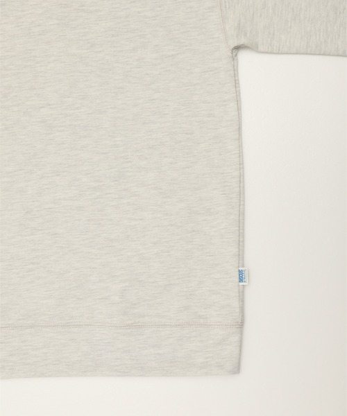 DISCUS ATHLETIC（ディスカス　アスレチック）の「【DISCUS ATHLETIC/ディスカス アスレチック】USA COTTON BLEND/コットンブレンド 無地/ワンポイント 半袖Tスウェット（Tシャツ/カットソー・レディース・オフホワイト/オートミール/ネイビー/ブラック/グレイッシュベージュ/ピンクベージュ・M/L/XL）」の21枚目の写真