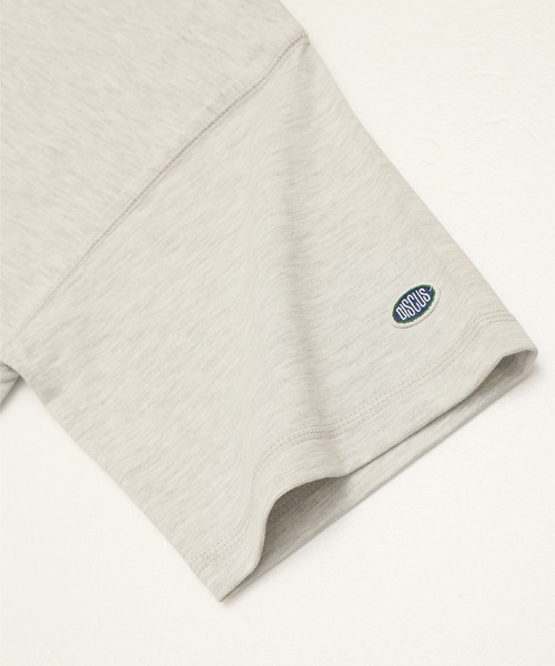 DISCUS ATHLETIC（ディスカス　アスレチック）の「【DISCUS ATHLETIC/ディスカス アスレチック】USA COTTON BLEND/コットンブレンド 無地/ワンポイント 半袖Tスウェット（Tシャツ/カットソー・レディース・オフホワイト/オートミール/ネイビー/ブラック/グレイッシュベージュ/ピンクベージュ・M/L/XL）」の22枚目の写真