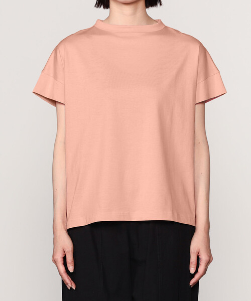 handvaerk 60/2 CREW NECK WIDE T-SHIRTピンク HANDVAERK 60/2 CREW NECK WIDE T-SHIRT（Tシャツ／カットソー