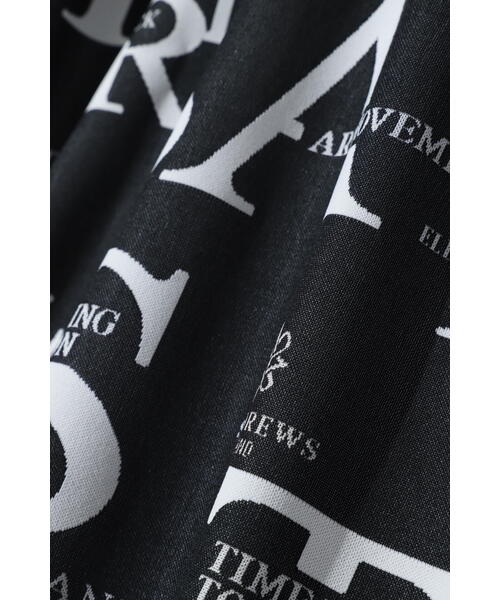 St ANDREWS(セントアンドリュース)の「【St ANDREWS】コンセプト柄ジャガード半袖シャツ (WOMENS)(ポロシャツ・レディース・ブラック・M/S)」の15枚目の写真