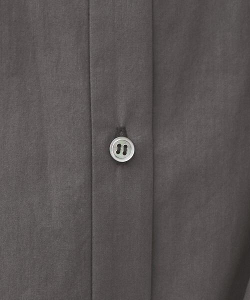 UNTITLED（アンタイトル）の「【コットン100／前開き／夏ワンピ】ロングシャツワンピース（ワンピース・レディース・チャコールグレー/ブルー/ブラウン系その他/チャコール/ブラウン系その他5・00/01/02/03/04/44/48）」の10枚目の写真