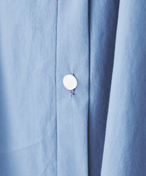 UNTITLED（アンタイトル）の「【コットン100／前開き／夏ワンピ】ロングシャツワンピース（ワンピース・レディース・チャコールグレー/ブルー/ブラウン系その他/チャコール/ブラウン系その他5・00/01/02/03/04/44/48）」の17枚目の写真