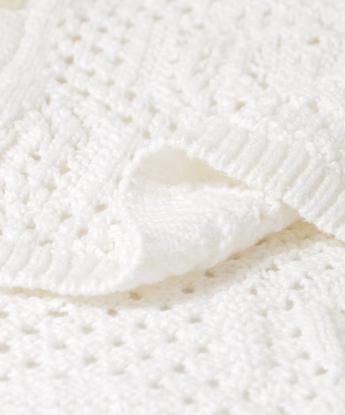 Levi's（リーバイス）の「Levi’s　SWEATER CAMP SHIRTS（ニット/セーター・レディース・アイボリー・SMALL）」の9枚目の写真