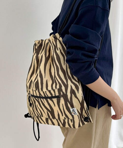 fredy emue(フレディエミュ)の「【Drifter/ドリフター】EASY KNAPSACK(バックパック/リュック・レディース・ホワイト系その他4/ピンク/ライトブルー/ブラック・FREE)」の5枚目の写真