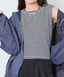 《短丈×シンプル映え》万能タンク/1枚でもレイヤーでも!