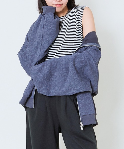 GORGE(ゴージ)の「《短丈×シンプル映え》万能タンク/1枚でもレイヤーでも!(タンクトップ・レディース・ブラック/その他/オフホワイト・F)」の9枚目の写真