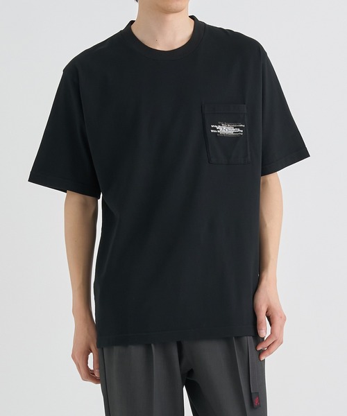 WHITE MOUNTAINEERING(ホワイトマウンテニアリング)の「【White Mountaineering / ホワイトマウンテニアリング】MULTILOGO POCKET T-SHIRT(Tシャツ/カットソー・メンズ・ホワイト/ブラック・0/1/2/3)」の5枚目の写真