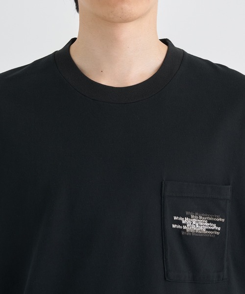 WHITE MOUNTAINEERING(ホワイトマウンテニアリング)の「【White Mountaineering / ホワイトマウンテニアリング】MULTILOGO POCKET T-SHIRT(Tシャツ/カットソー・メンズ・ホワイト/ブラック・0/1/2/3)」の18枚目の写真