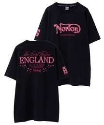 Norton（ノートン）の「Norton サクラワッペンTシャツ（Tシャツ/カットソー）」