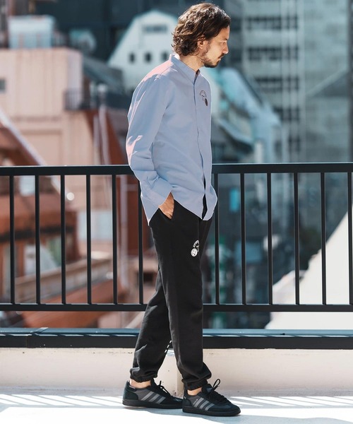seventy seven(セブンティセブン)の「ms6058-ox band collar L-S shirts (25S) バンドカラーシャツ(シャツ/ブラウス・メンズ・ホワイト/グレー/ブルー・S/M/L/XL)」の14枚目の写真
