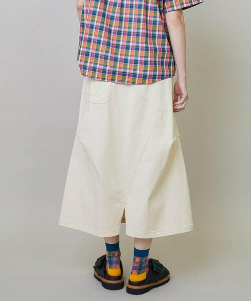 FRAPBOIS（フラボア）の「カーブカラー スカート（スカート・レディース・オフホワイト/カーキ・0/1）」の6枚目の写真