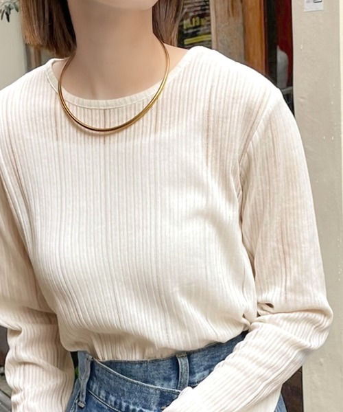 サルセーション　トップス SLY | OFFSHOULDER FRONT ZIP トップス (Tシャツ・カットソー