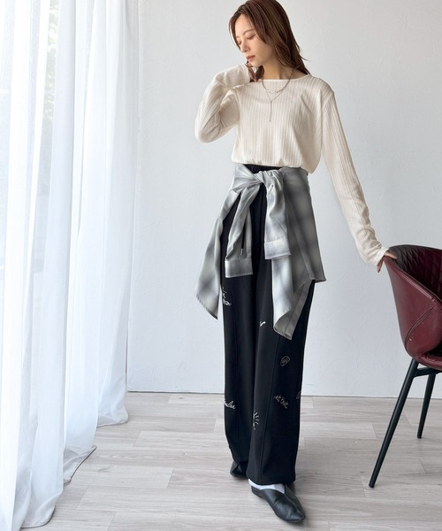 サルセーション　トップス SLY | OFFSHOULDER FRONT ZIP トップス (Tシャツ・カットソー