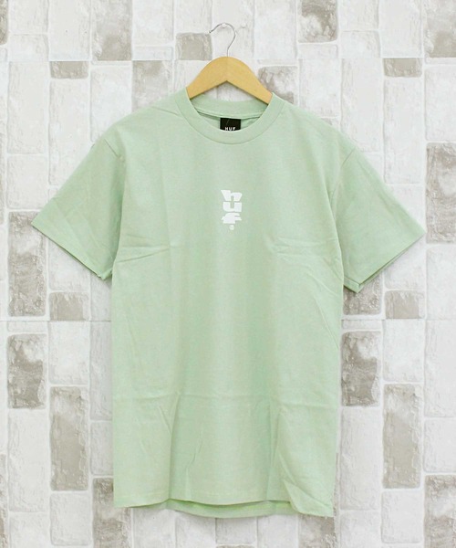 HUF(ハフ)の「ハフセットメガブラストショートスリーブTシャツ HUF SET MEGABLAST S/S TEE(Tシャツ/カットソー・メンズ・ホワイト/グリーン系/ブラック・M/L/XL)」の3枚目の写真