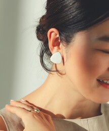 Demi-Luxe BEAMS | ミルキーカラー イヤリング.M(イヤリング)