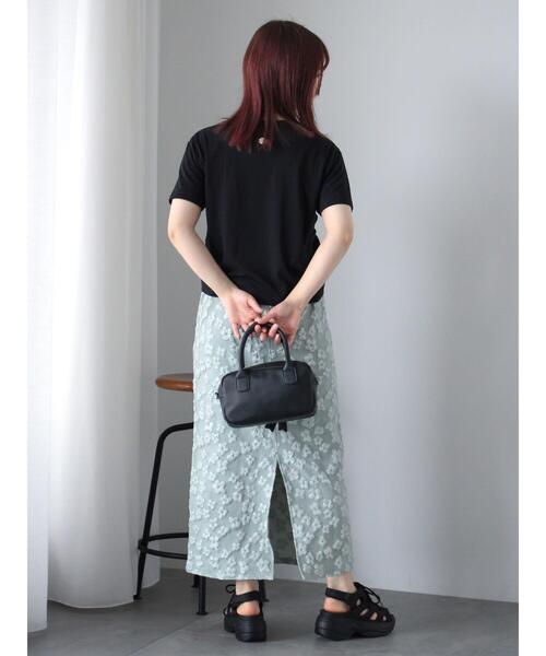 ehka sopo（エヘカソポ）の「リボン付き2wayショルダーバッグ（ハンドバッグ・レディース・シルバー/キナリ/ブラック・F）」の17枚目の写真