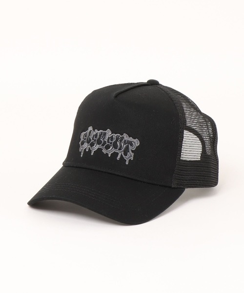 ELEMENT(エレメント)の「ELEMENT キッズ TAGGING MESH YOUTH キャップ 【2025年夏モデル】/エレメント帽子(キャップ・キッズ・ブラック×ブルー/ブラック・FREE)」の2枚目の写真