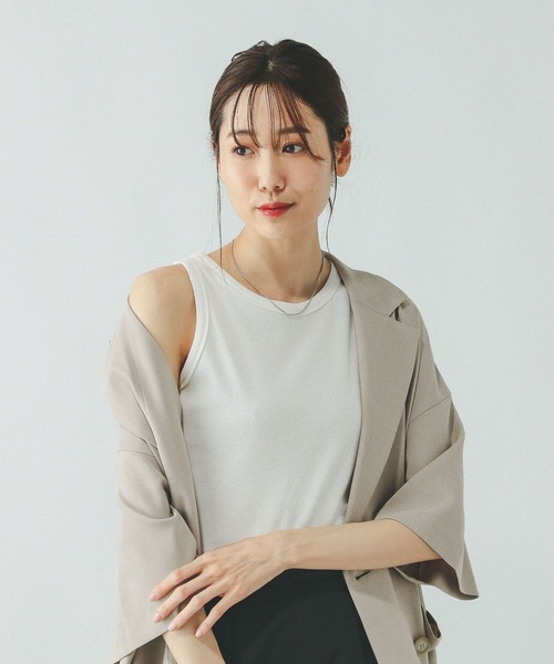 GLOBAL WORK(グローバルワーク)の「Beauteeアメスリタンク/291151(タンクトップ・レディース・ブラック/キャメル/アイボリー・LARGE/MEDIUM)」の22枚目の写真