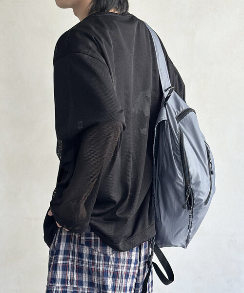 CPCM(シーピーシーエム)の「メッシュロンT(Tシャツ/カットソー・レディース・ブラック/ベージュ/ネイビー・MEDIUM/LARGE)」の10枚目の写真