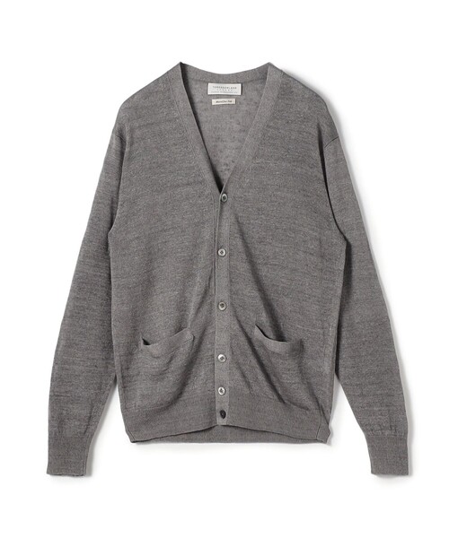 TOMORROWLAND tricot ティントリネン Vネックカーディガン