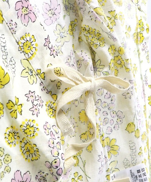 BRANSHES（ブランシェス）の「【ベビー/綿100％】甚平（浴衣・キッズ・オフホワイト/ブラック/ライトグレー/イエロー・80）」の12枚目の写真