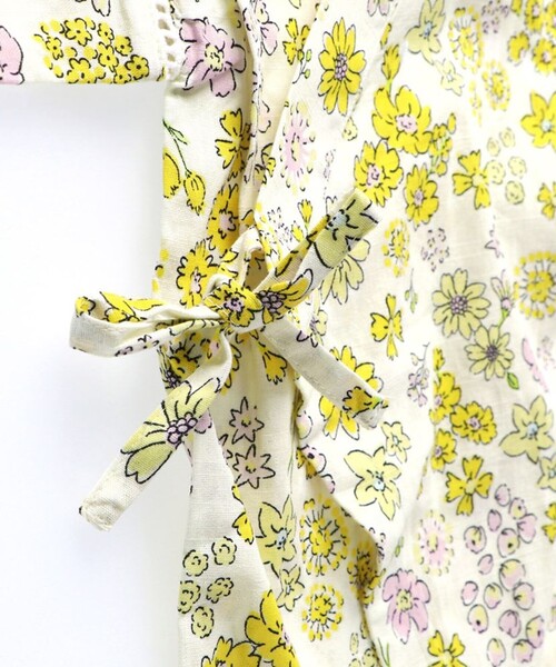 BRANSHES（ブランシェス）の「【ベビー/綿100％】甚平（浴衣・キッズ・オフホワイト/ブラック/ライトグレー/イエロー・80）」の14枚目の写真