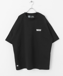 REEF　HERITAGE LOGO RASH SHORT-SLEEVE T-SHIRTS