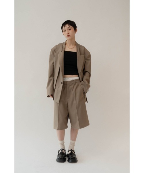 layered half pants(unisex)（その他パンツ）｜Knuth Marf