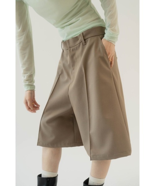 layered half pants(unisex)（その他パンツ）｜Knuth Marf