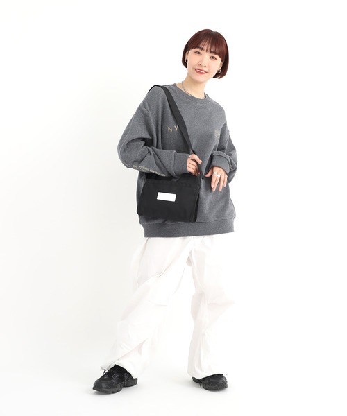 Manhattan Portage（マンハッタンポーテージ）の「EAST RIVER SHOULDER BAG(S) 300P CORDURA ECO SHEEN VOL.2（ショルダーバッグ・レディース・ブラック・X-SMALL）」の4枚目の写真