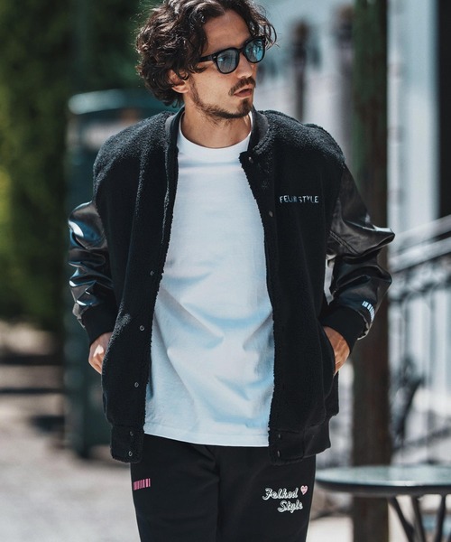 カンビオ フィルコッド ボアジャケット スタジャン 楽天市場】【CAMBIO