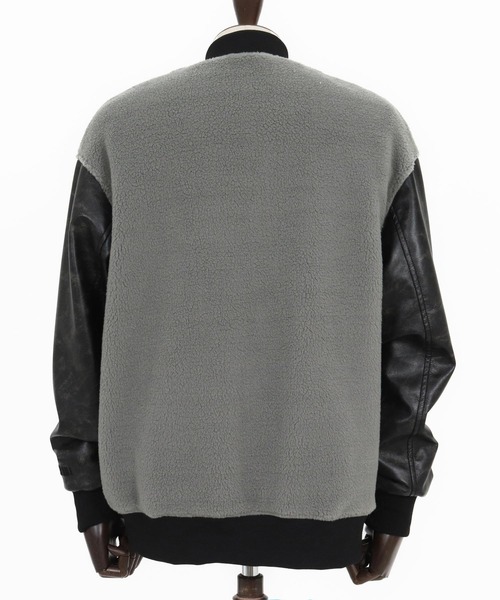 mj10791- Soft Boa Stadium Jumper スタジアムジャンパー（スタジャン