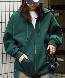 GILDAN（ギルダン）の「Gildan  ギルダン 8.0oz US規格 オーバーサイズ ジップパーカー 無地  裏起毛 ユニセックス フーディ（パーカー）」