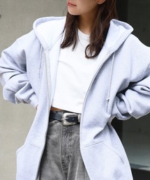 GILDAN | Gildan /ギルダン 8.0oz US規格 オーバーサイズ ジップパーカー 無地  裏起毛 ユニセックス フーディ(パーカー)