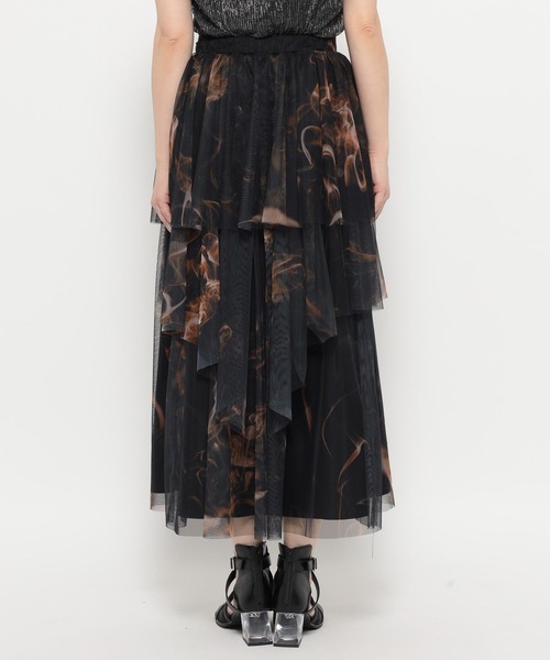 HARE（ハレ）の「SOULガラチュールスカート(HARE)（スカート・レディース・オレンジ/ブルー・FREE）」の11枚目の写真