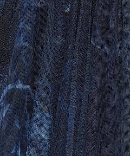 HARE（ハレ）の「SOULガラチュールスカート(HARE)（スカート・レディース・オレンジ/ブルー・FREE）」の3枚目の写真