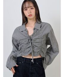 MURUA | 2WAYギャザーシャツ(シャツ/ブラウス)