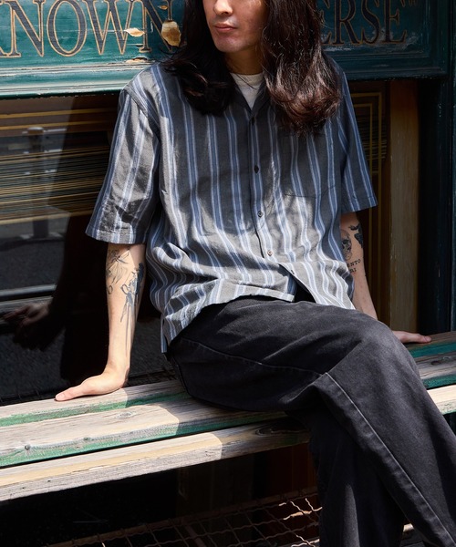 セール】【WILD LIFE TAILOR】カディコットン ハーフスリーブ
