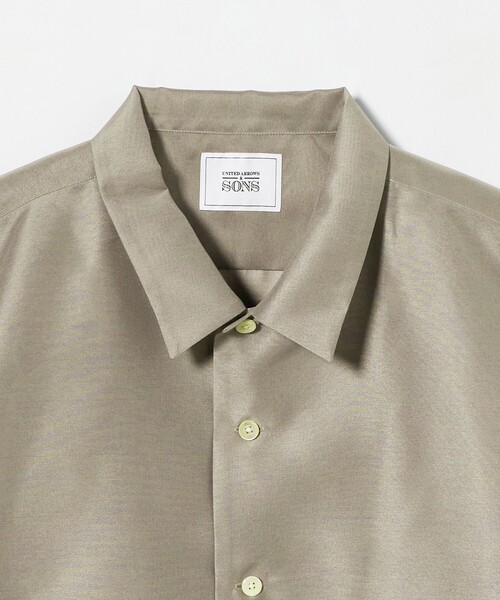 UNITED ARROWS & SONS＞ OGD BOXY S/SL SHIRT/ショートスリーブ