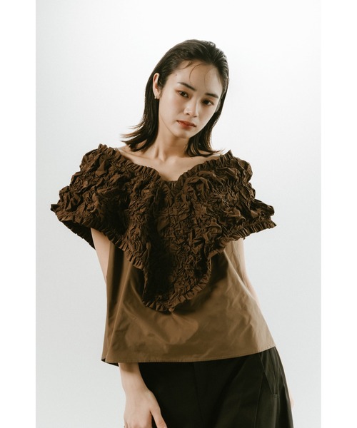 2way off shoulder blouse（シャツ/ブラウス）｜Knuth Marf