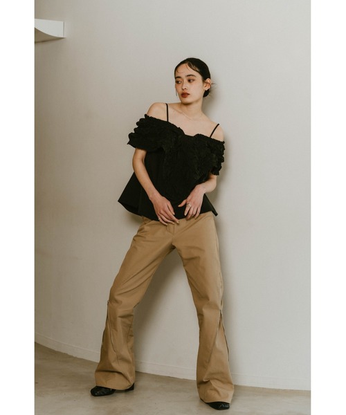 2way off shoulder blouse（シャツ/ブラウス）｜Knuth Marf