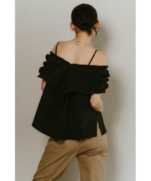 2way off shoulder blouse（シャツ/ブラウス）｜Knuth Marf