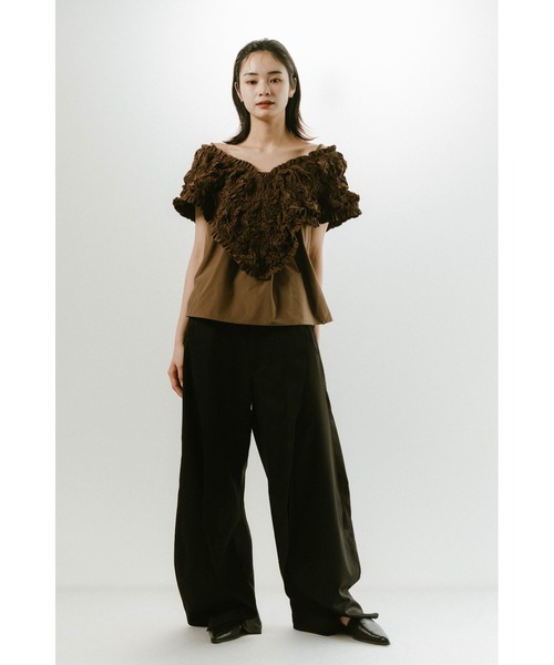 2way off shoulder blouse（シャツ/ブラウス）｜Knuth Marf