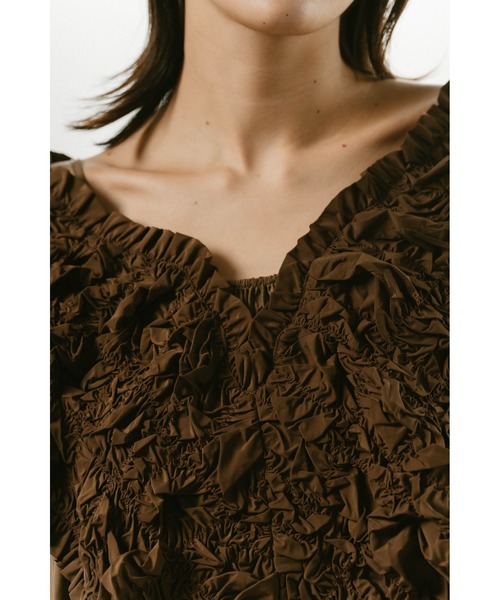 新品タグ付きknuthmarf 2way off shoulder blouse 2way off shoulder blouse/3color | KNUTH MARF