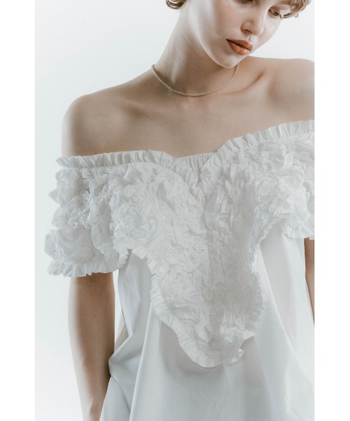 2way off shoulder blouse（シャツ/ブラウス）｜Knuth Marf