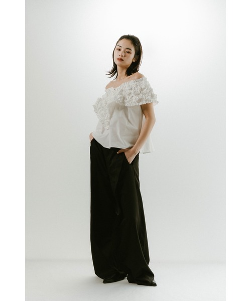 2way off shoulder blouse（シャツ/ブラウス）｜Knuth Marf
