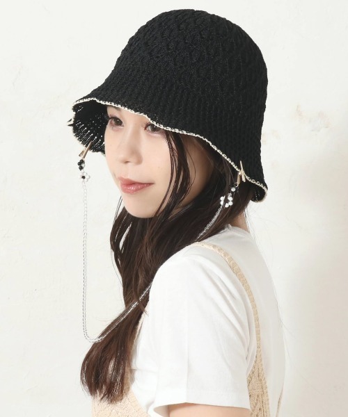 and it_（アンドイット）の「ビーズハットクリップ（その他・レディース・クリア・FREE）」の3枚目の写真