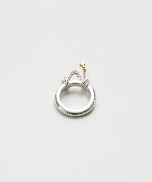 LAPUIS（ラピュイ）の「LAPUIS(ラピュイ) Ornament ring（リング・レディース・ゴールド/マルチ・11号/13号）」の3枚目の写真