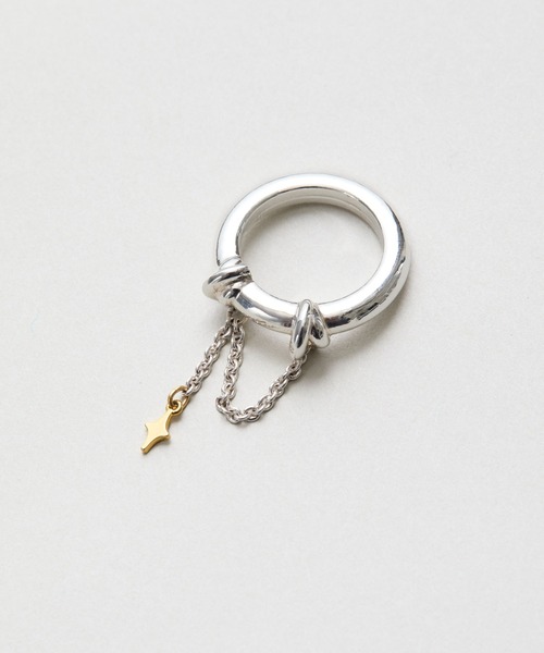 LAPUIS（ラピュイ）の「LAPUIS(ラピュイ) Ornament ring（リング・レディース・ゴールド/マルチ・11号/13号）」の4枚目の写真